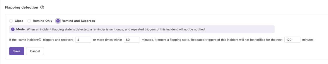 Flapping Detection